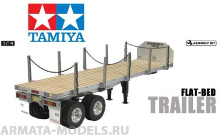 56306T Flatbed Semi-Trailer Tamiya 56306T Flatbed Semi-Trailer Tamiya