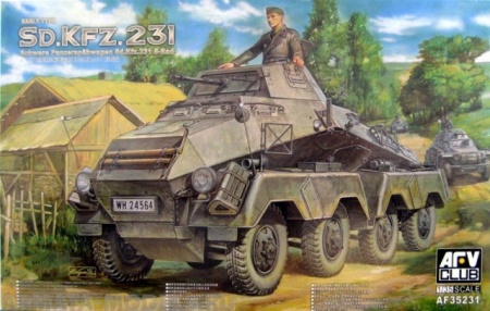 AF35231 Бронетранспортер  Sd.Kfz.231 Rad.Early AFV CLUB