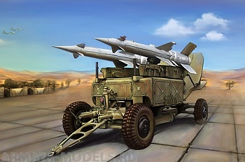 02354P Пусковая установка комплекса С-125 (Sa-3 Goa) с ракетами 5П71