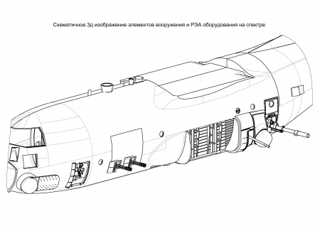 AM7290 Конверсия AC-130H Spectre Arma Models