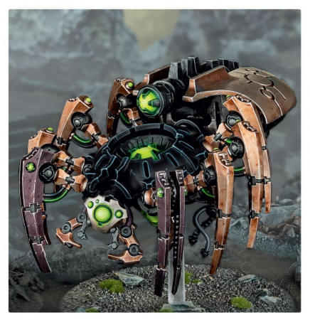 49-16GW Набор Некроны. Каноптековый Паук (Necrons Canoptek Spyder) 49-16GW Набор Некроны. Каноптековый Паук (Necrons Canoptek Spyder)