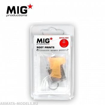 MP35-404 аксессуары для моделей из пластика BOOT PRINTS  German WWII Boots