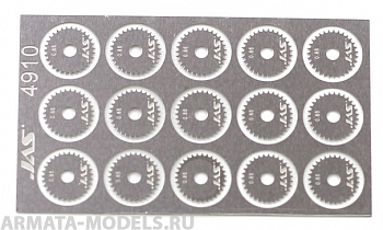 4910J Диск для ревитера  d 8.5 мм, шаг 0,85 мм, 15 шт. 4910J Диск для ревитера  d 8.5 мм, шаг 0,85 мм, 15 шт.