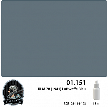 01.151JIM Краска RLM 78 (1941) Luftwaffe Blau