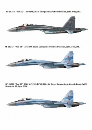 L7210 Российский самолет Су-35С, Su-35S Flanker E Great Wall
