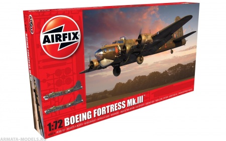 A08018 Самолет Boeing Fortress MK.III 1:72 Airfix