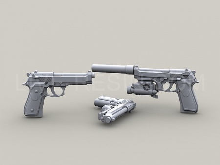 LRE35031 Пистолет армии США М9, различные варианты