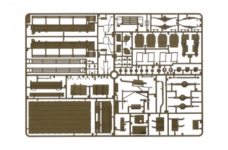 6503ИТ Американский армейский грузовик Italeri