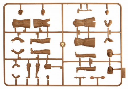 24005 Фигуры, Американские пожарные (1910-е г.г.) ICM
