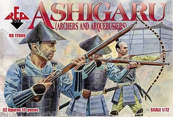 RB72006 Фигуры Ashigaru (Archers and Arquebusiers) RB72006 Фигуры Ashigaru (Archers and Arquebusiers)