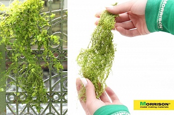 140vn001 Светло-зелёные вьюны для диорамы