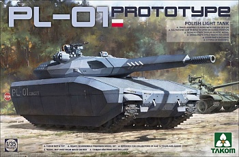 2127T Польский эксперементальный легкий танк   Polish PL-01 Prototype light tank