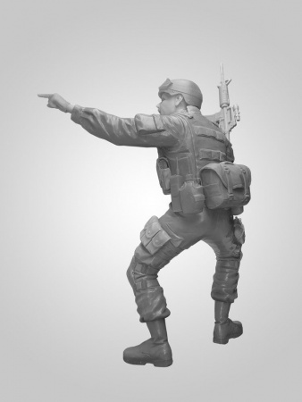 16103 Фигура, Боец подразделения «Дельта» (Могадишо, 1993 г.) ICM