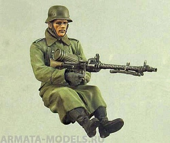 T35138 Германский мотоциклист с пулеметом МГ-34/42 (Зима 1941-44) T35138 Германский мотоциклист с пулеметом МГ-34/42 (Зима 1941-44)