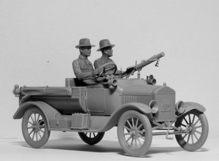 35668 Model T 1917 LCP с экипажем ANZAC ICM