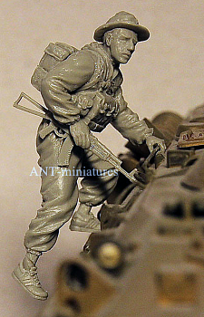 N 35-117 Фигурка Soviet Airborne . Afganistan .1979-89
