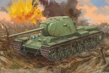 09544 Танк  Russian KV-3 Heavy Tank   Trumpeter