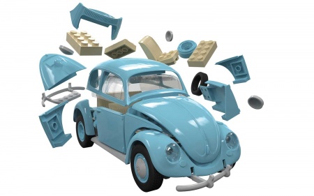 J6015 QUICKBUILD VW Beetle  Airfix