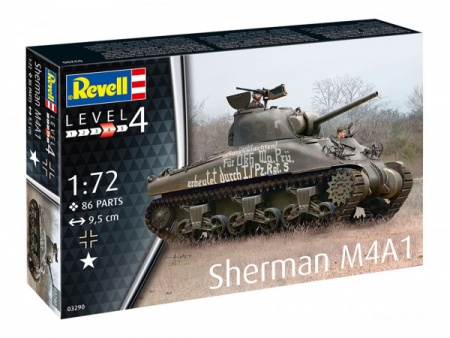 Американский средний танк Sherman M4A1 Revell