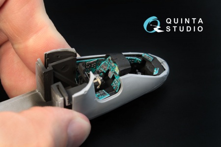 QD72006 3D Декаль интерьера кабины Ми-24В (для модели Звезда)