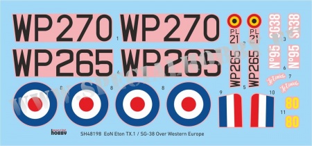 SH48198 EoN Eton TX.1/ SG-38 Over Western Europe Special Hobby