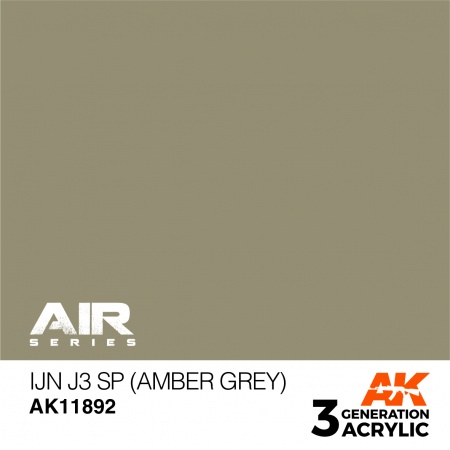 AK11892 Краска акриловая 3Gen IJN J3 SP (Amber Grey)