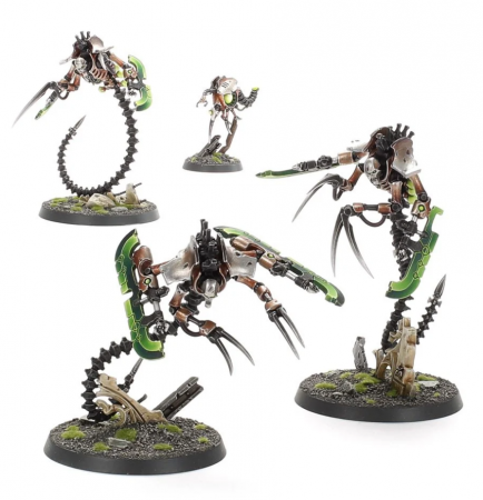 49-32GW НаборНекроны. Разрушители-Аспиды (Necrons Ophydian Destroyers) 49-32GW НаборНекроны. Разрушители-Аспиды (Necrons Ophydian Destroyers)