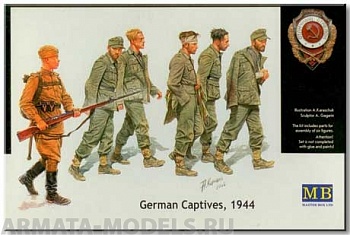 Набор фигурок MB3517 Немецкие пленники 1944г.. фигурки 