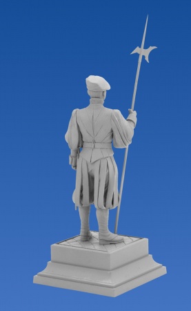 16002 Швейцарский гвардеец стражи Ватикана ICM