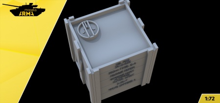 AM72490 Ящик с пороховыми зарядами Arma Models