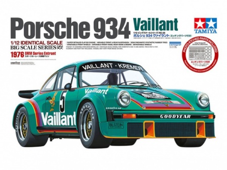 12056T 1/12 Porsche 934 Vaillant Tamiya 12056T 1/12 Porsche 934 Vaillant Tamiya