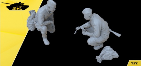 AM72489 Фигуры “подарок Гитлеру” 2 шт. Arma Models