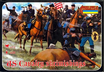 72151ST Фигуры American Civil War US Cavalry Skirmishing 1/72 72151ST Фигуры American Civil War US Cavalry Skirmishing 1/72