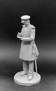 CHM-54331(M). Обер-офицер Лейб-Гвардии саперного батальона в кирасе для саперных работ, Россия 1815-16 гг. 54 мм. Материал - белый металл. CHM-54331(M). Обер-офицер Лейб-Гвардии саперного батальона в кирасе для саперных работ, Россия 1815-16 гг. 54 мм. Материал - белый металл.