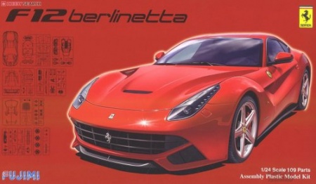 FU12619 Ferrari Berlinetta F12 DX Fujimi