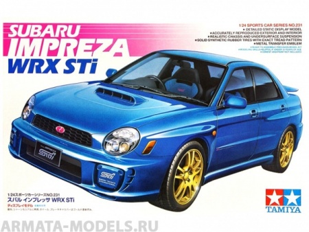24231 Subaru Impreza WRX STi Tamiya 24231 Subaru Impreza WRX STi Tamiya