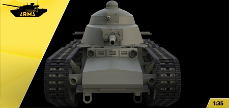 AM35938 Советский средний танк Гротте ТГ-1 Arma Models