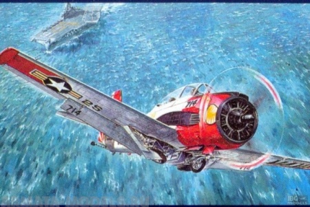 Rod451 Самолёт North American T-28C Trojan Roden