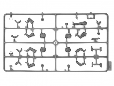 35111 Sd.Kfz. 247 Ausf.B с экипажем ICM