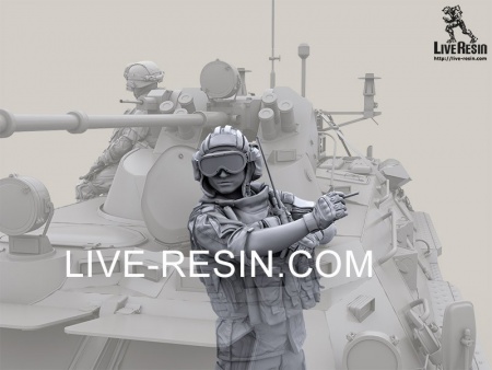 LRM35047 Современный солдат Российской Армии водитель бронетехники - 9