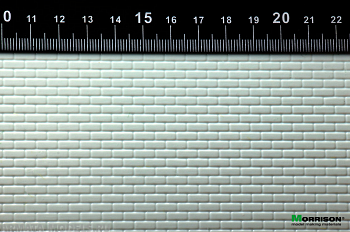 041to032 Объёмная текстура кирпича   М1:35. (Лист А4- 19см.х28см.)