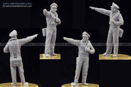 4802SBR DOOLITTLE RAID Part.A - RESIN KIT Sabre