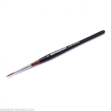 T-032 Кисть MiniWarPaint серии Liner №2