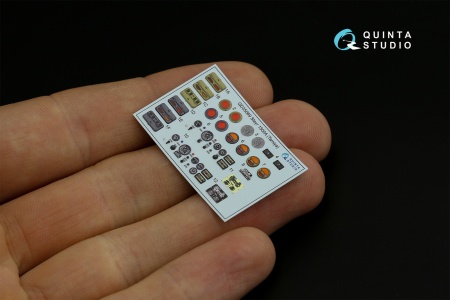 QD35069 3D Декаль интерьера кабины Steyr 1500A (Tamiya)