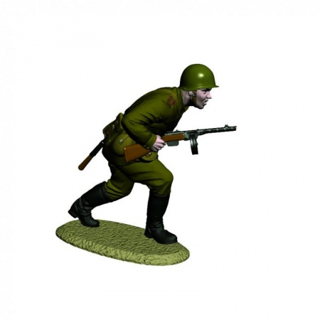 Набор фигурок 8077 Советский пехотный взвод Звезда