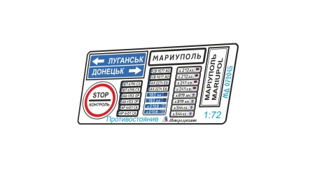 MD 072045 Тематический набор знаков Противостояние СВО