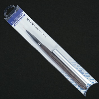 MW-3022 острая кисть -L (волокно+соболиный волос, шест из сандалового дерева)