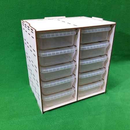 5212 органайзер на 10 больших лотков