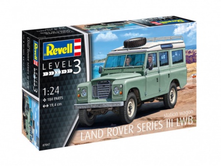 07047RE Автомобиль Land Rover Series III Revell