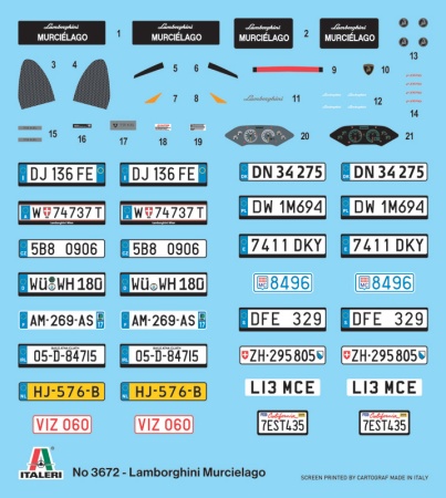 3672ИТ Автомобиль MURCIELAGO 